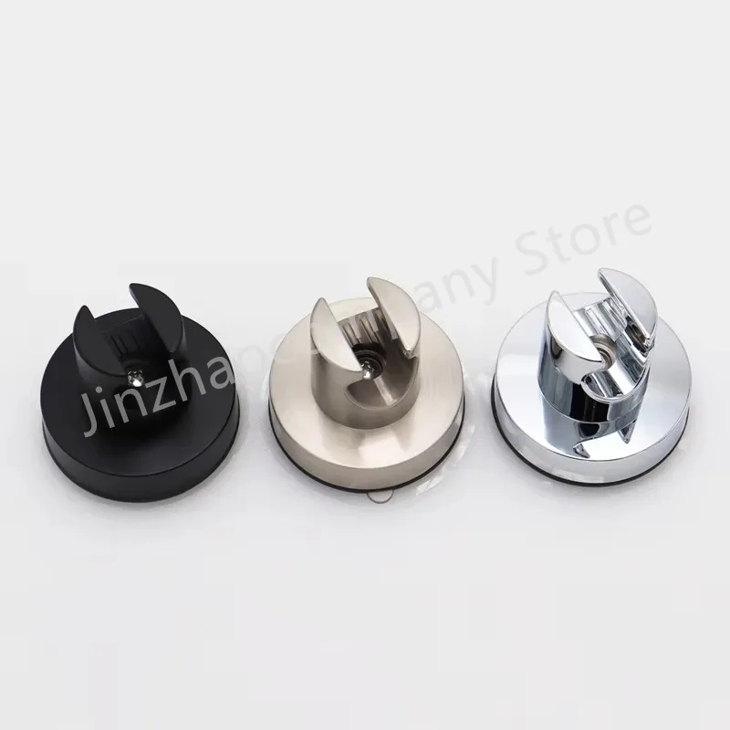 ABS Fixed Handheld Shower Holder Bracket Wall Mounted Chrome/Brushed/Black Bidet Sprayer Holder Reusable Sprayer Bracket
