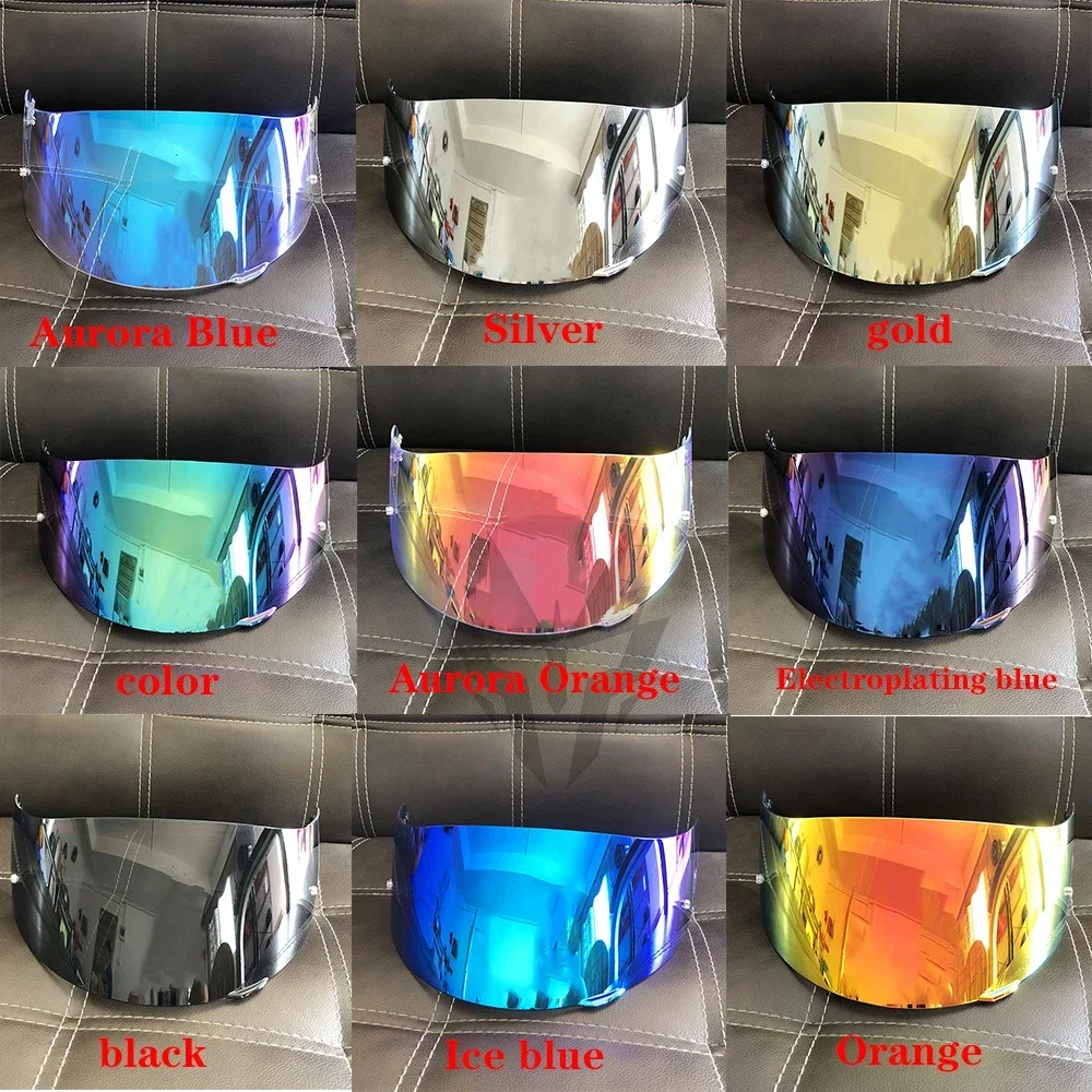 

Козырек для шлема K1 для AGV K1 K3SV K5, козырек для мотоциклетного шлема, очки с покрытием, серебристо-красные сменные линзы