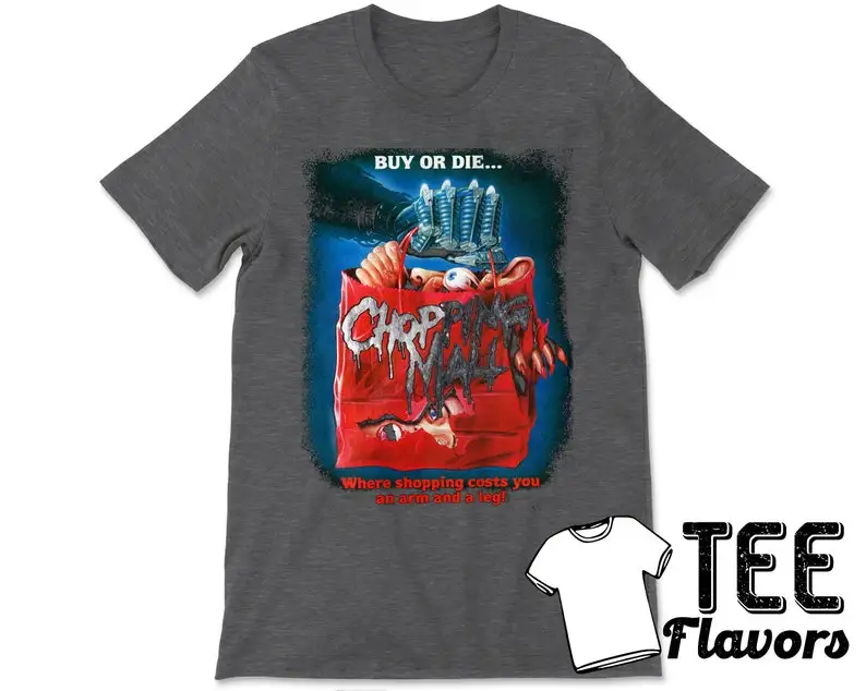 Chopping Mall 1988 American Sci-Fi Comedy Horror Movie Tee / T-Shirt