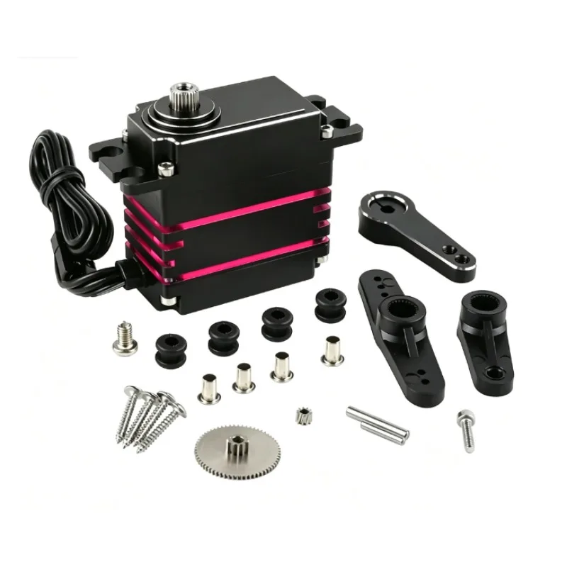 High Torque 70kg 47kg Brushless PWM Magnetic Coding Servo Motor CNC Aluminium Shell Metal Gear For RC Car 1/8 1/10 1/12