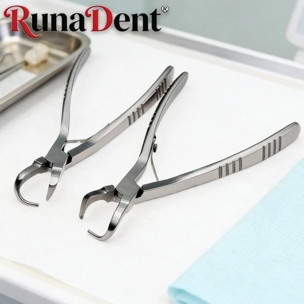 

Dental Crown Extractor Plier Teeth Remover for Prosthodontics and Restoration Procedures Instrument Set
