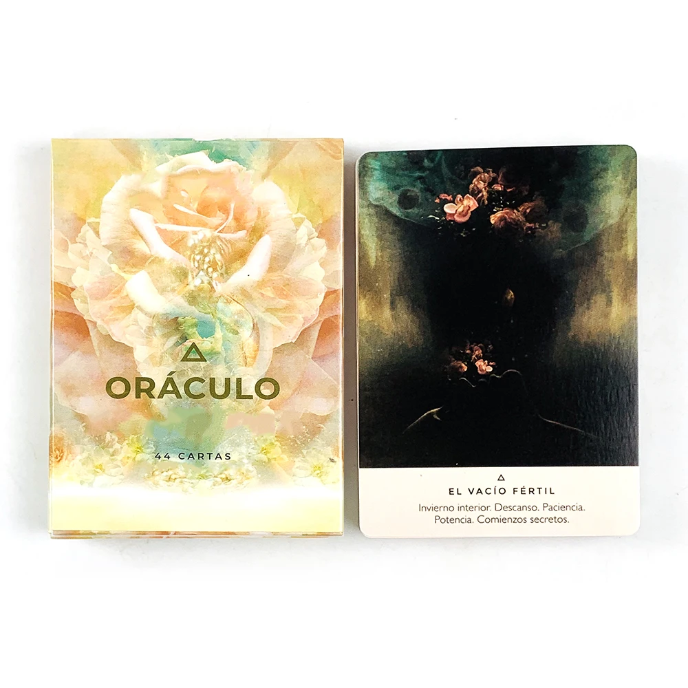 Cartes Oracle 44 pièces, jeu de société de Divination mystérieuse, idéal pour les voyages, la méditation et le spirituel, offre spéciale