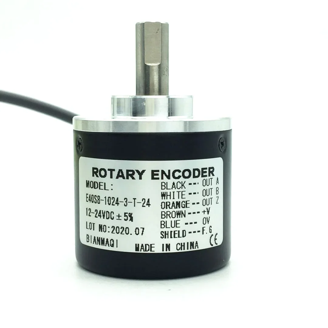 E40S8-1024-3-T-24 Rotary Encoder Push-pull Control Output Shaft Diameter 8mm  Original and Genuine Goods E40S8-1000-3-T-24