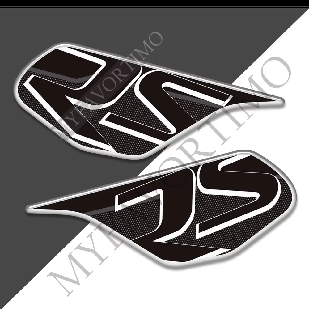 รถจักรยานยนต์สําหรับ Triumph Street Triple Daytona 675 765 R ฿ถังแก๊สน้ํามันเชื้อเพลิงชุดเข่ากระดูกปลา Protector สติ๊กเกอร์ Decals