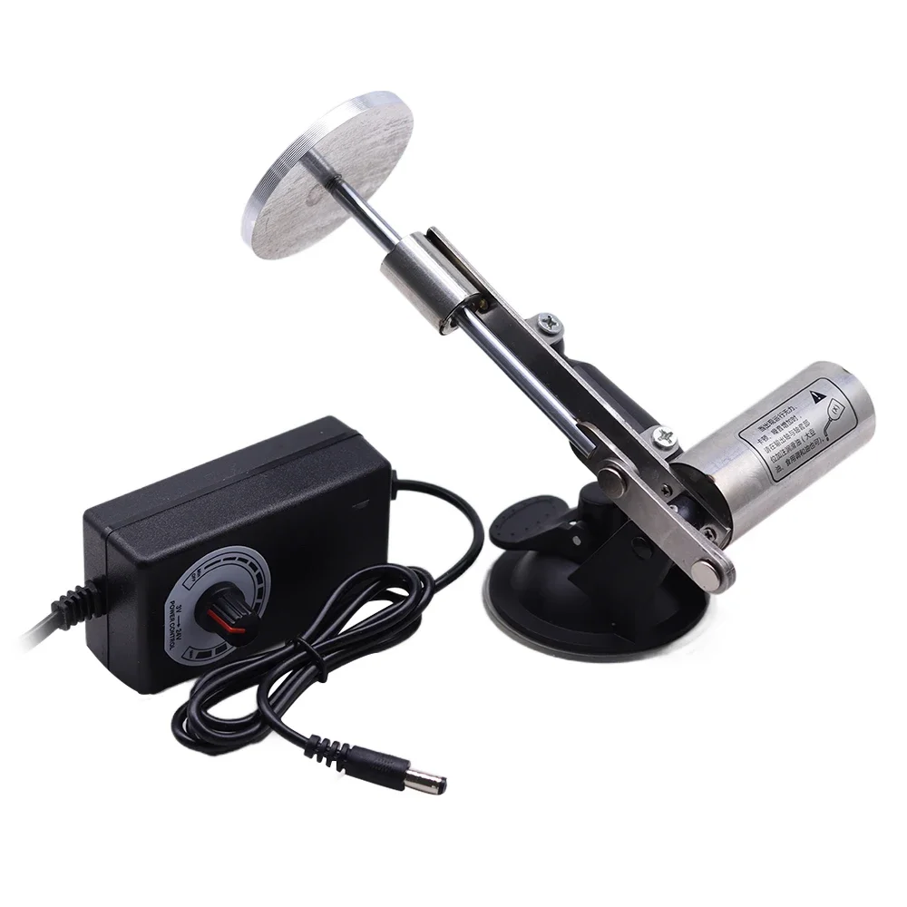 Telescopic Linear Actuator with 60mm Plate 39mm Stroke Big Thrust DC Reciprocating Mechanism Motor Variable Speed