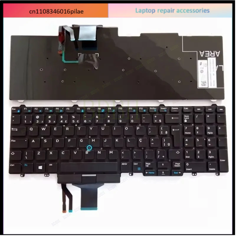 SP/RU/BR Keyboard For DELL Latitude E5550 5550 E5570 5580 7510 3510 M3510 3520 7520 7720 7710 Brazil PK1313M4B35 06JY07