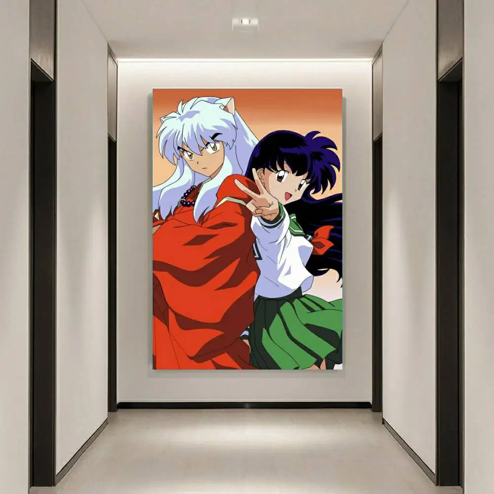 Anime Inuyasha diamentowe malowanie ściegiem krzyżykowym mozaika haft Puzzle rysunek Home Decor 5D DIY Art nowe dzieci