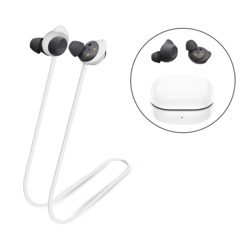 Weiches Silikonband für Buds FE Sports Anti Lost Lanyard Anti-Skid Strap Dropship