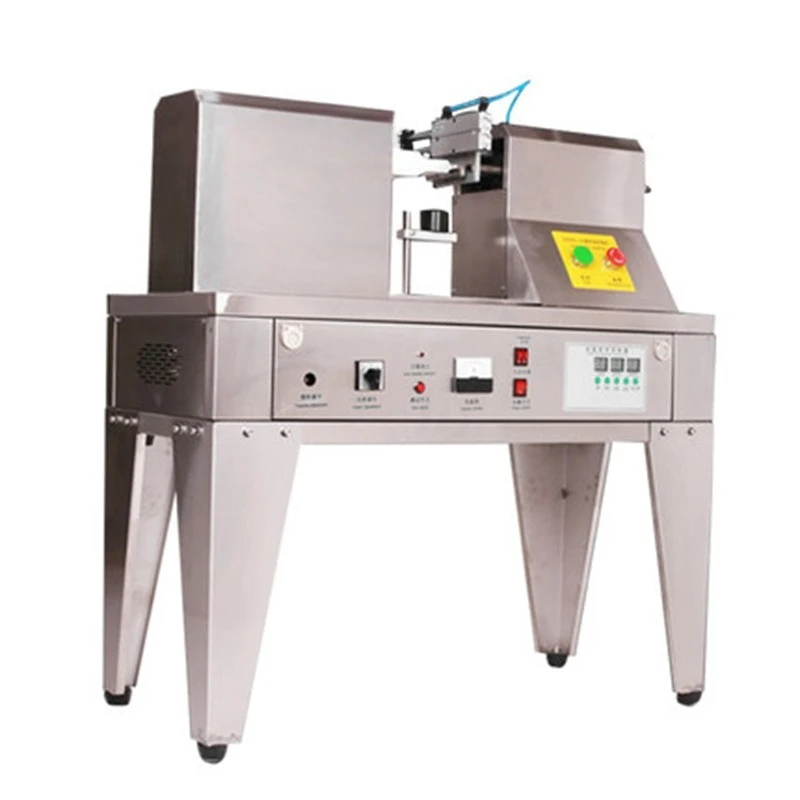 Semi-automatic ultrasonic aluminum tube hose tail sealing machine Toothpaste cosmetic hose tail sealing