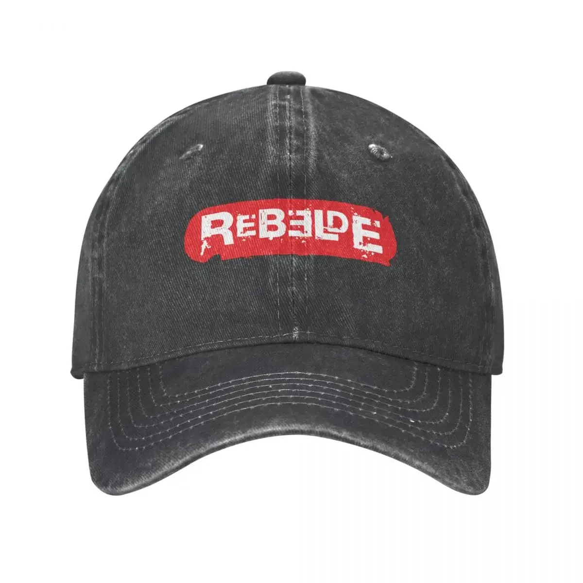 Logo Rebelde Washed Cotton Baseball Cap Adjustable Baseball Hat Men RBD Cap Spring Autumn Hip Hop Casquette