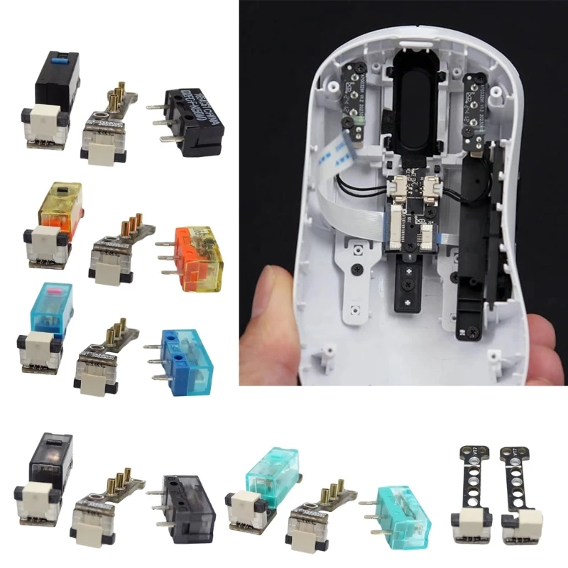Plugs And Play PCB Switches Board for Multiple Mouse Models For Smooth Use F19E