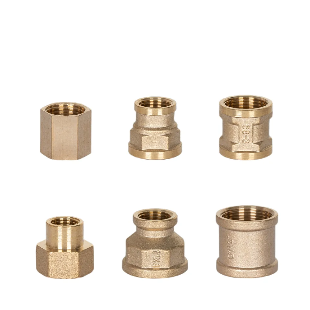 

1/8 "1/4" 3/8 "1/2" BSPP «мама» Reduer, равная шестигранная муфта, латунная трубная фитинг, соединительный адаптер, вода, газ, воздух