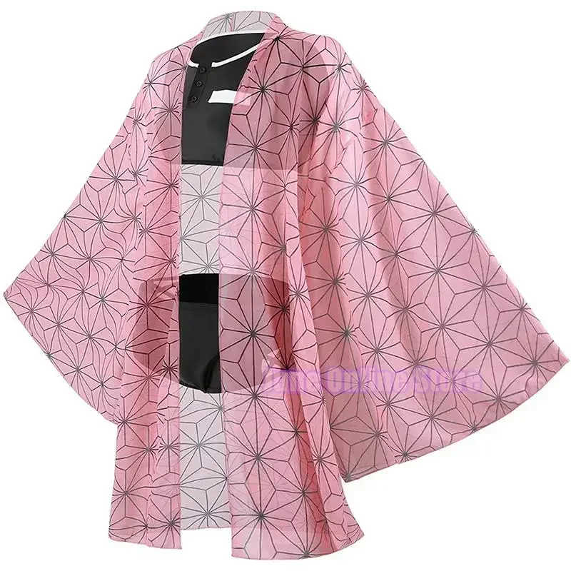 2025 AA Anime Demon Sayaer Shinobu Kocho Kospy Kos Tsume s Beach Summer Swimsuit Demon Slayer: Kimetsu no Yaiba Kimono Kamado Nezuko B New Wat1