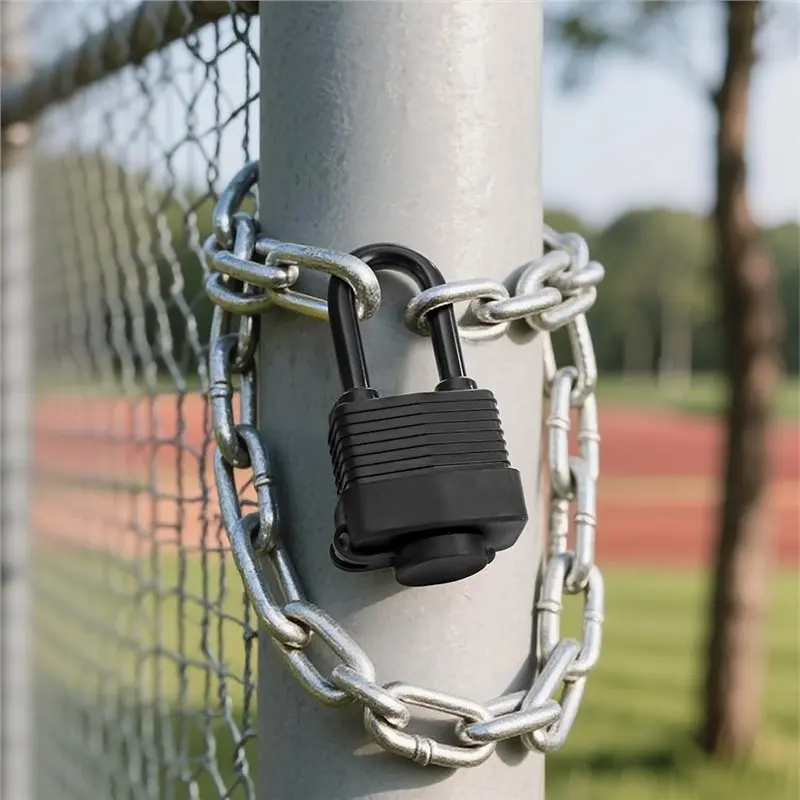 AT29-6Pack Waterproof Keyed Alike Padlocks - Outdoor Padlock Heavy Duty