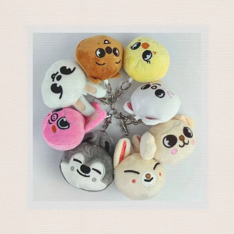 

SKZOO 16cm Cute Plush Toy Keychain for Phone, Bag & Keys – Kawaii Accessory Birthday present
