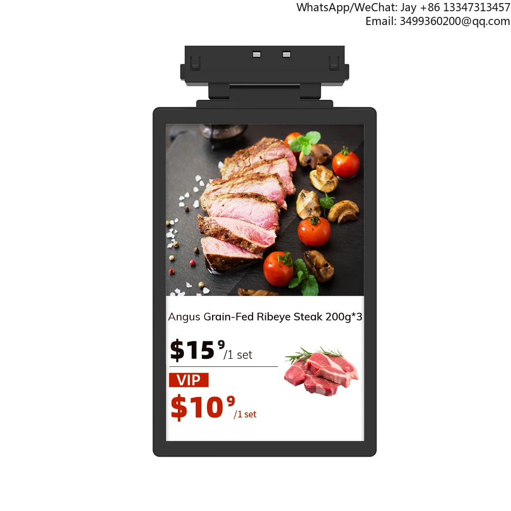 

10.1 Inch Easy To Install Digital Signage Display Electronic Shelf Label LCD Screen TFT Technology Digital Price Tag