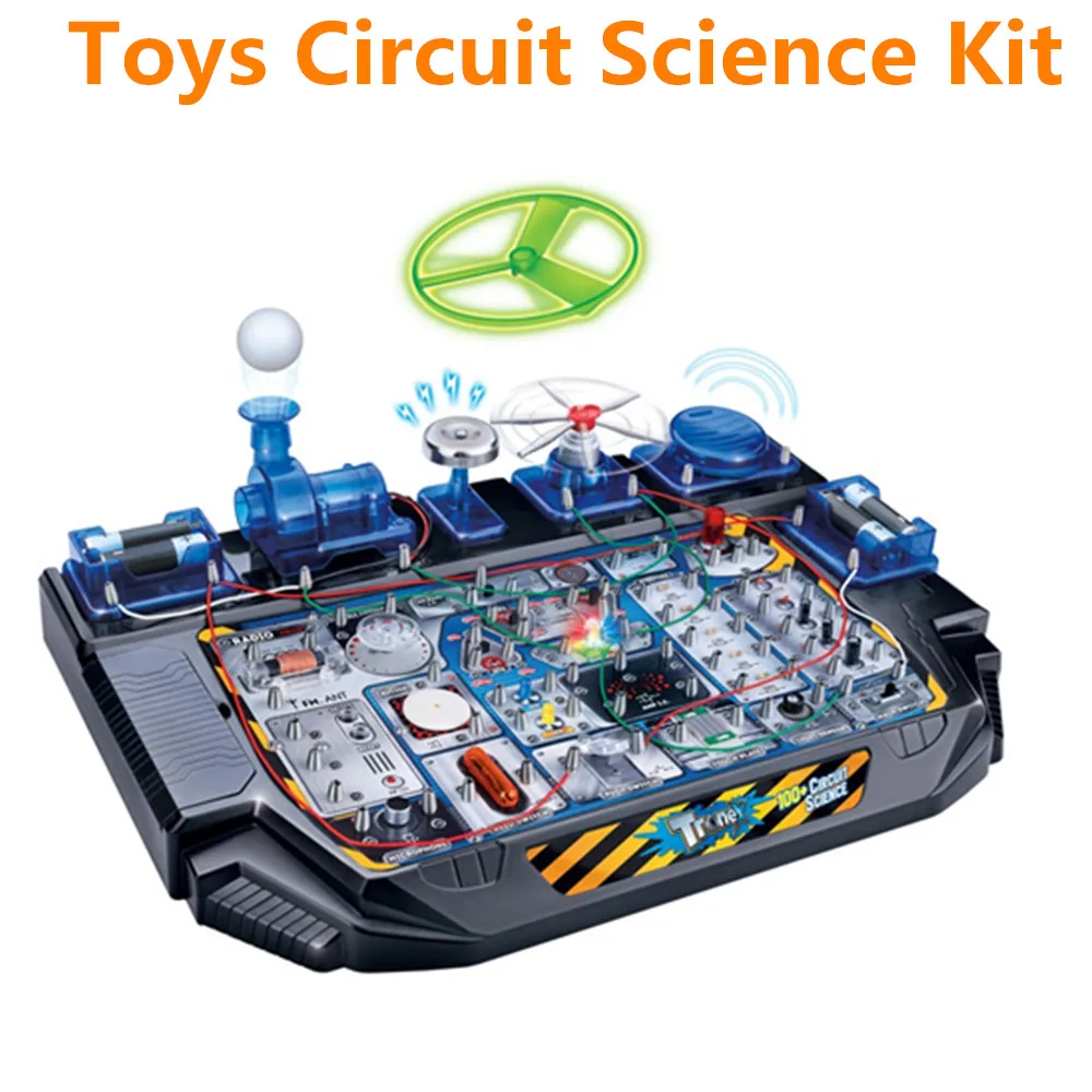 Puzzle DIY Assembly Model Circuit Science Kit Light Control Touch Control Levitate A Ball LED Circuit Builder Children's Gift