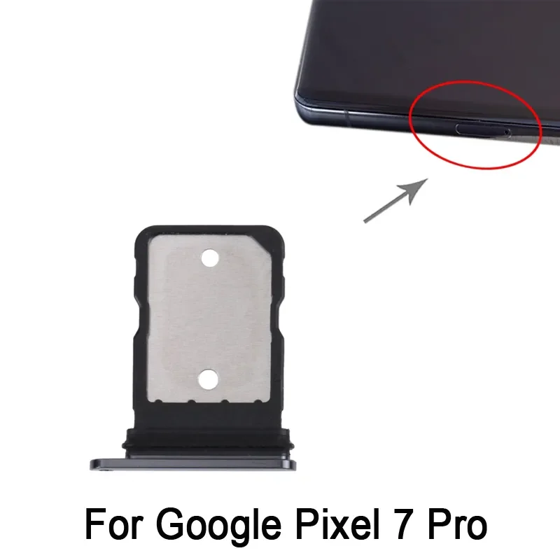 

For Google Pixel 7 Pro Phone SIM Card Tray Adapter Replacement Part SD Card Tray Holder Slot