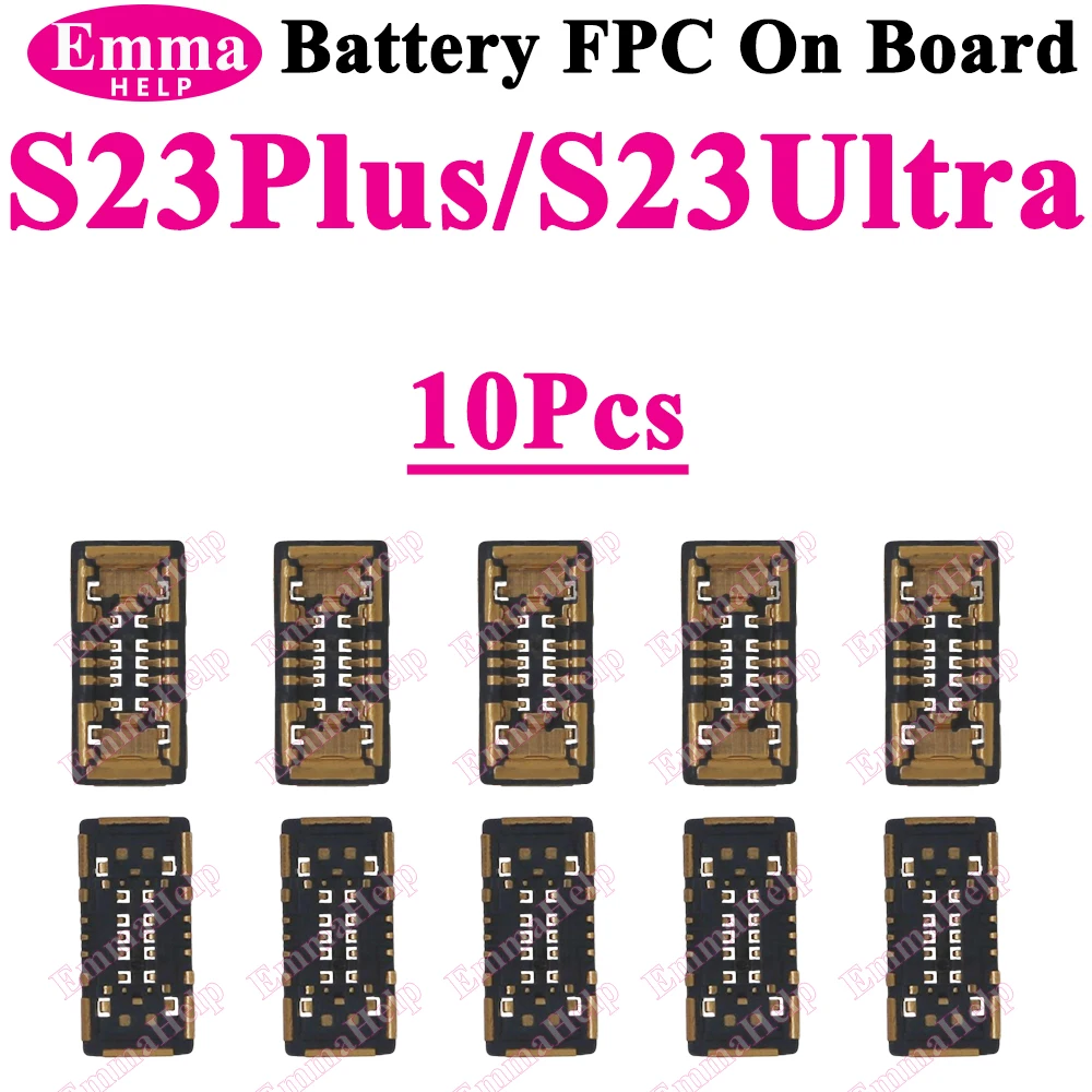 10Pcs Battery FPC Connector FPC for Samsung S24 S23 S22 S21 S20 S10 S10E Note 20 10 Plus S10 Lite On-Board Contactor Clip Plug image 4