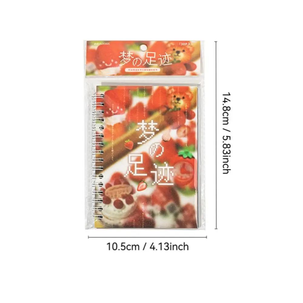 30pcs 새로운 시간 이야기 시리즈 스크랩북 스티커 만화 DIY 핸드북 스티커 선물 일기 스티커 편지지 용품