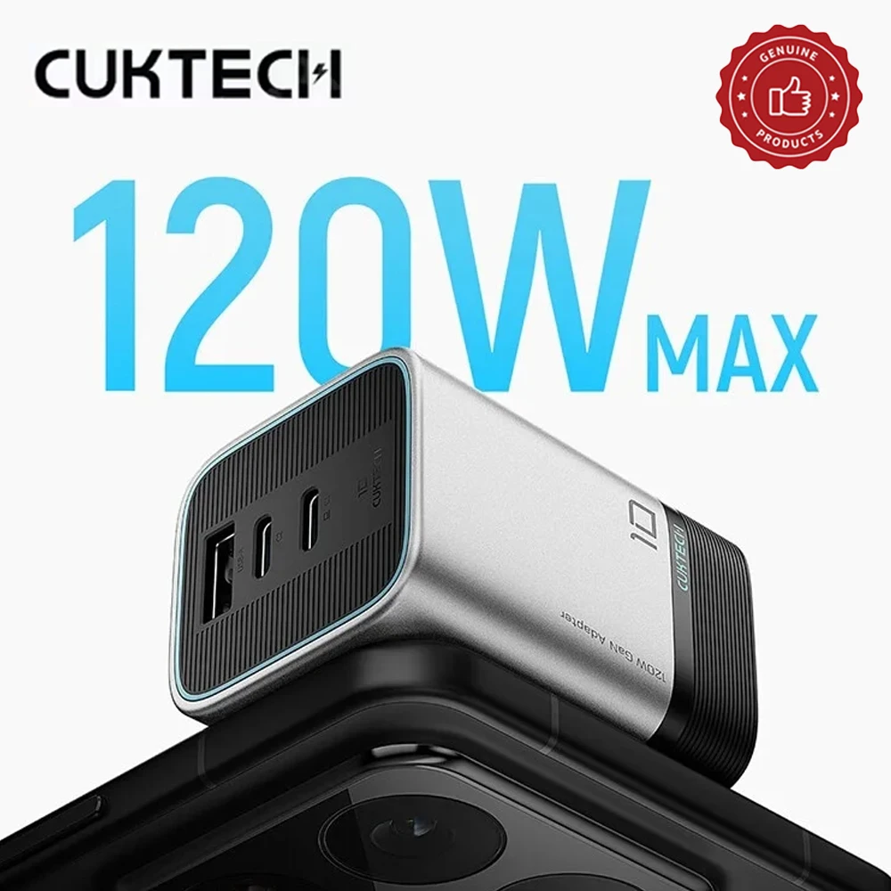 Novu 120W Gallium Nitride USB-C Charger