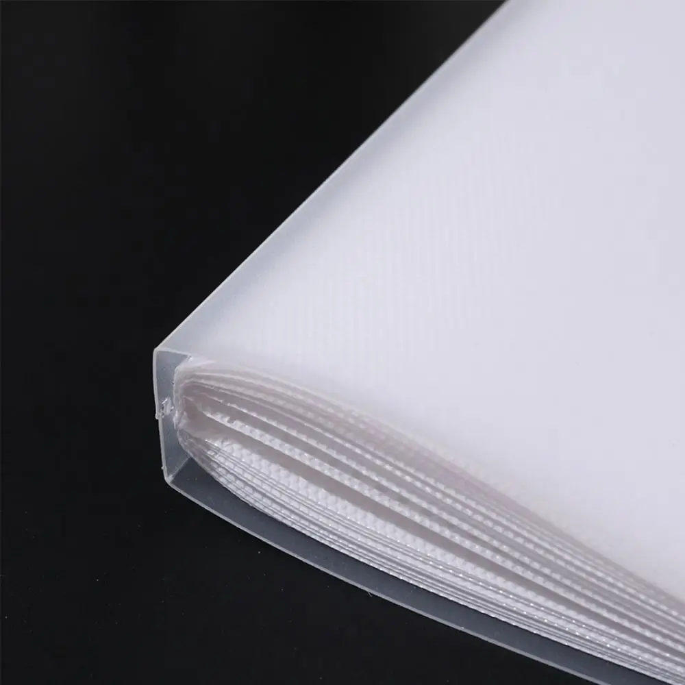 80 Slots Empty Nail Sticker Organizer Book Double-sided Use Large Capacity Nail sticker Photo Album Storage Book Tool