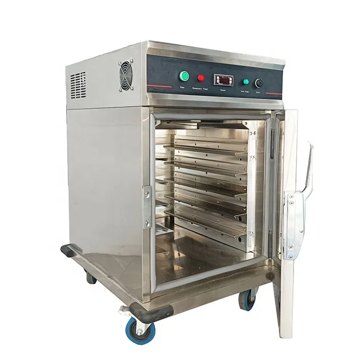 Commercial Electric Heating Circulation Diner Warming Cabinet Food Warmer Cart Insulated Hot Food Cabinet Food Holding Cabinet