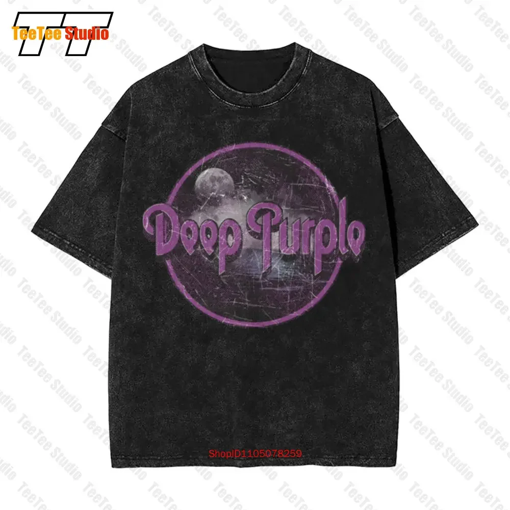 Deep Purple Smoke On The Water Vintage Oversized T-Shirt QL3C
