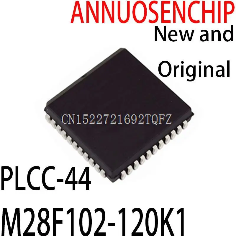 10PCS New and Original M28F102 PLCC-44  M28F102-120K1