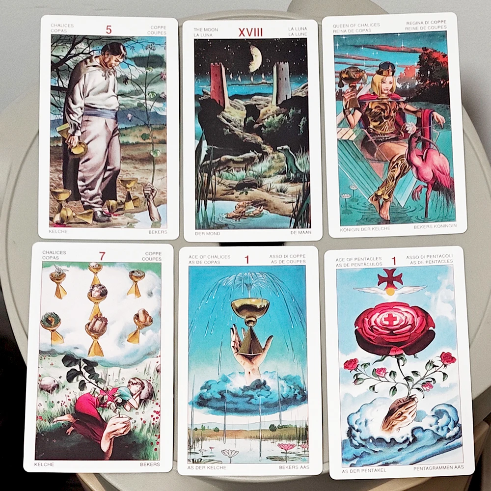 Initiatory Golden Dawn Tarot Deck 78 Cards 12*7cm Occult Esoteric