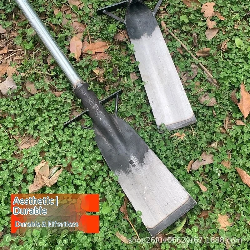 Thickened Manganese Steel Shovel Tree Digging Transplanter Lawn Digging Tool for Soil Pit Ditch Garden Care Equipment