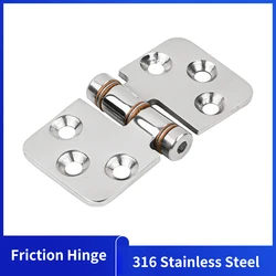 NEW! 316 Stainless Steel Friction Hinges Folding Casting Friction Hinges Marine Hardware Hover 25 degrees Boat Accessories