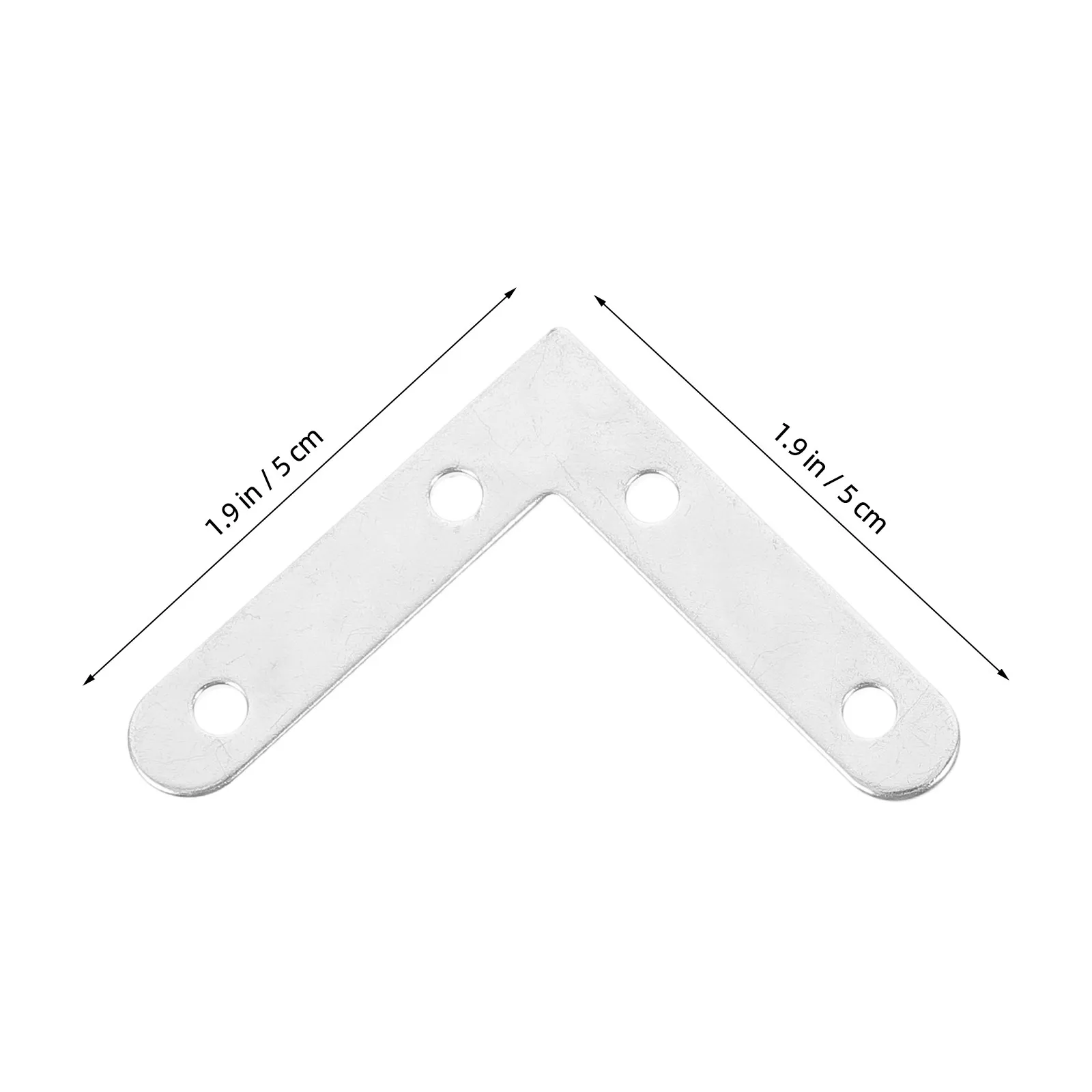 10Pcs Heavy Duty Iron Screen Frame Corner Brackets Strong Sturdy Corner Brace for Window Screen Door Maintenance Replacement