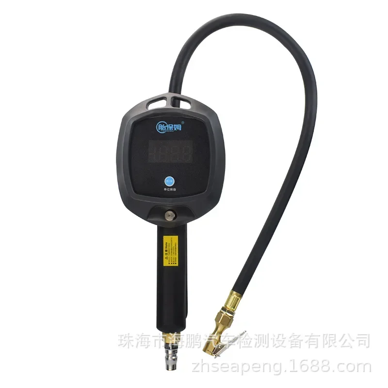 Imagem -06 - Precisão Digital Car Tire Inflação Gun Automóvel Pneu Medidor de Pressão de ar Pneu Monitor de Pressão Inflador Rápido Alta