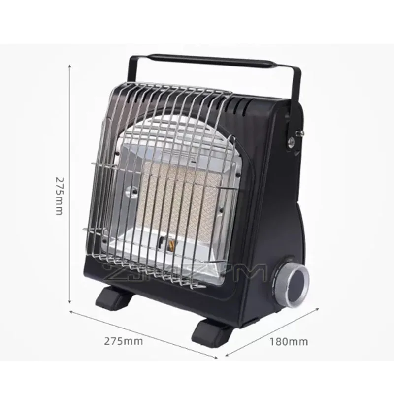 

Portable Heaters Outdoor Cassette Stove Heaters Butane Gas Heaters with Carry Handle Adjustable Heat for Camping Emergency Use