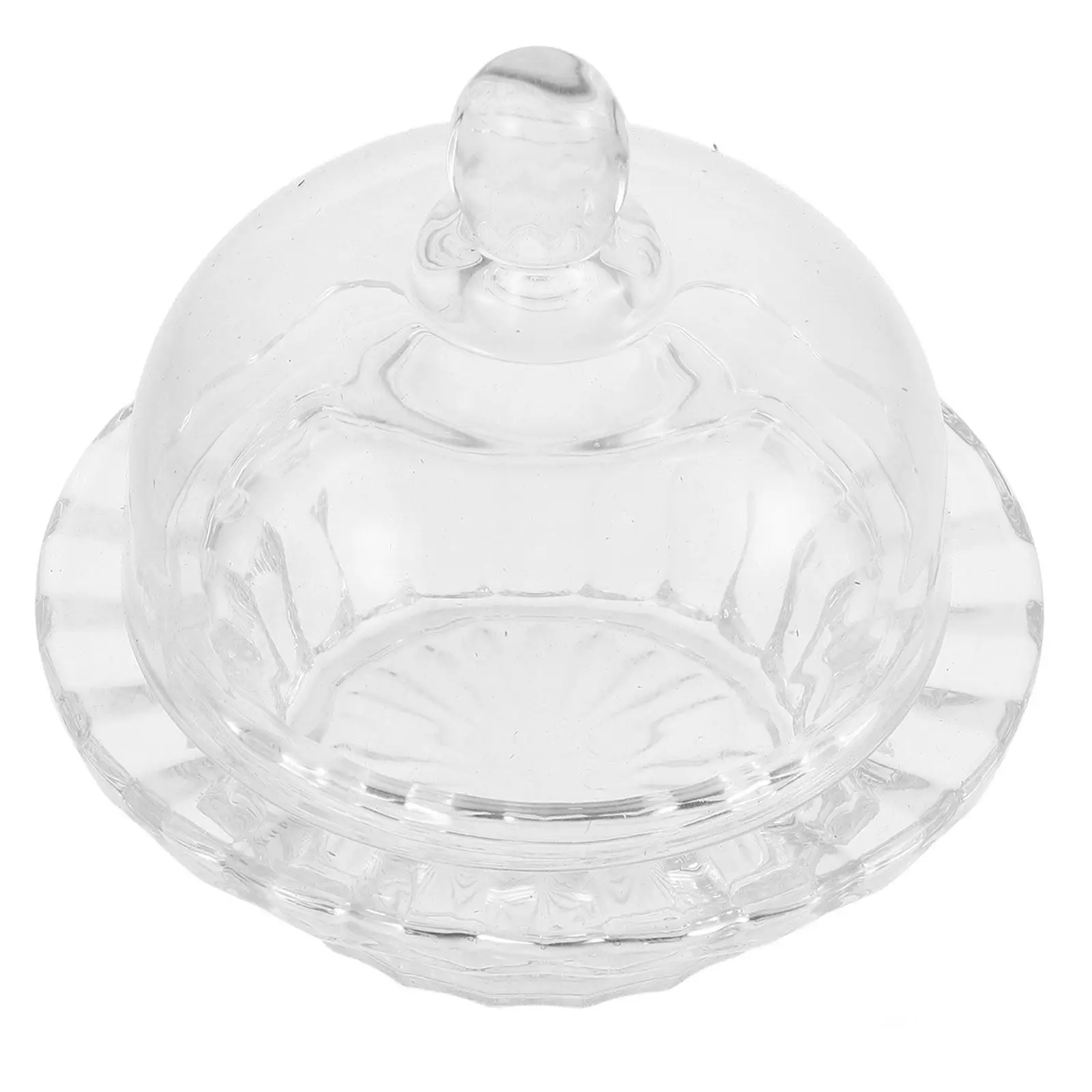 Small Clear Glass Dessert Bowl with Lid Premium Pudding Cup for Parties Yogurt Parfait Fruit Pudding Ice Cream Individual