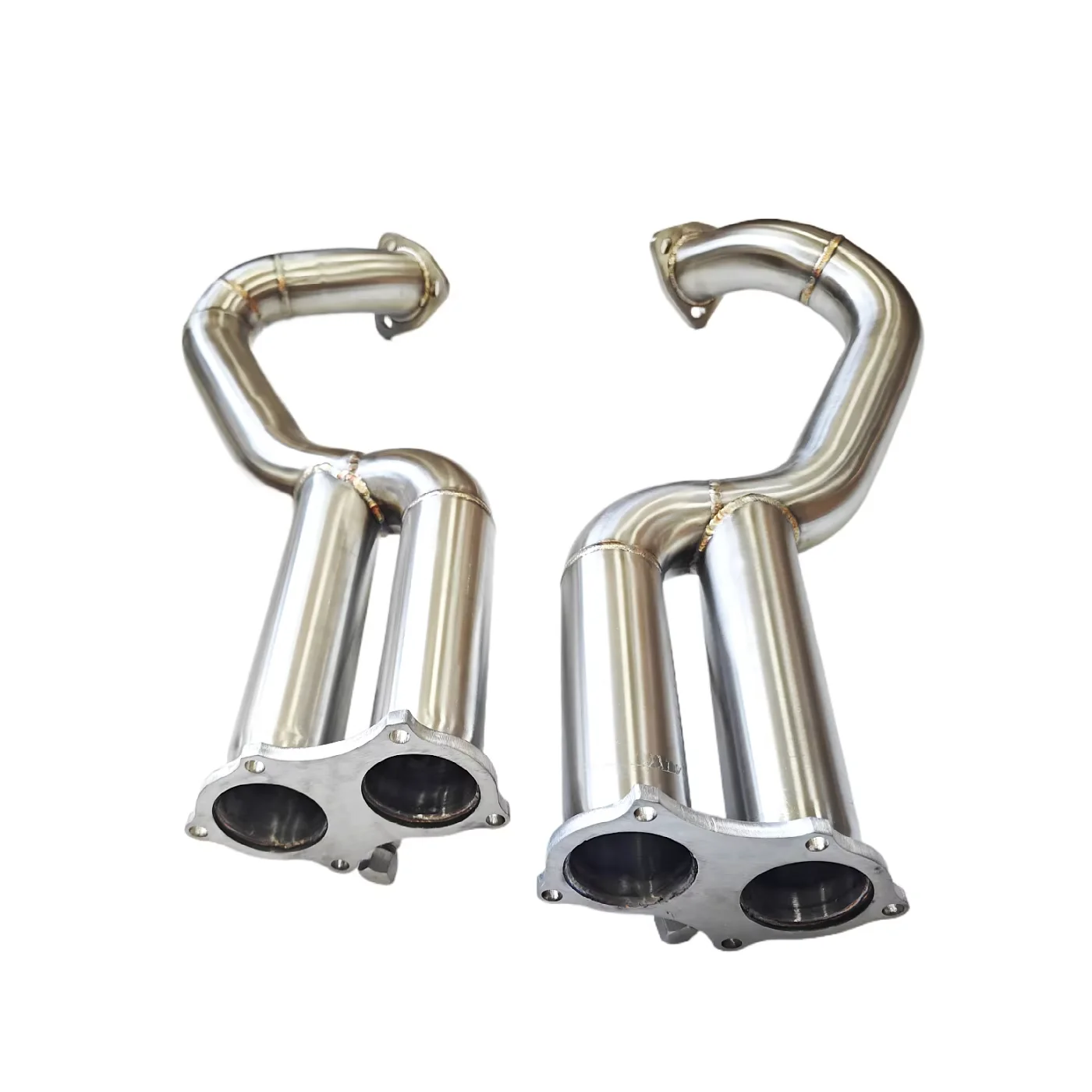 

Contach Stainless Steel Exhaust Downpipe for 718 GT4 GTS Spyder Over Axle Pipes Downpipe