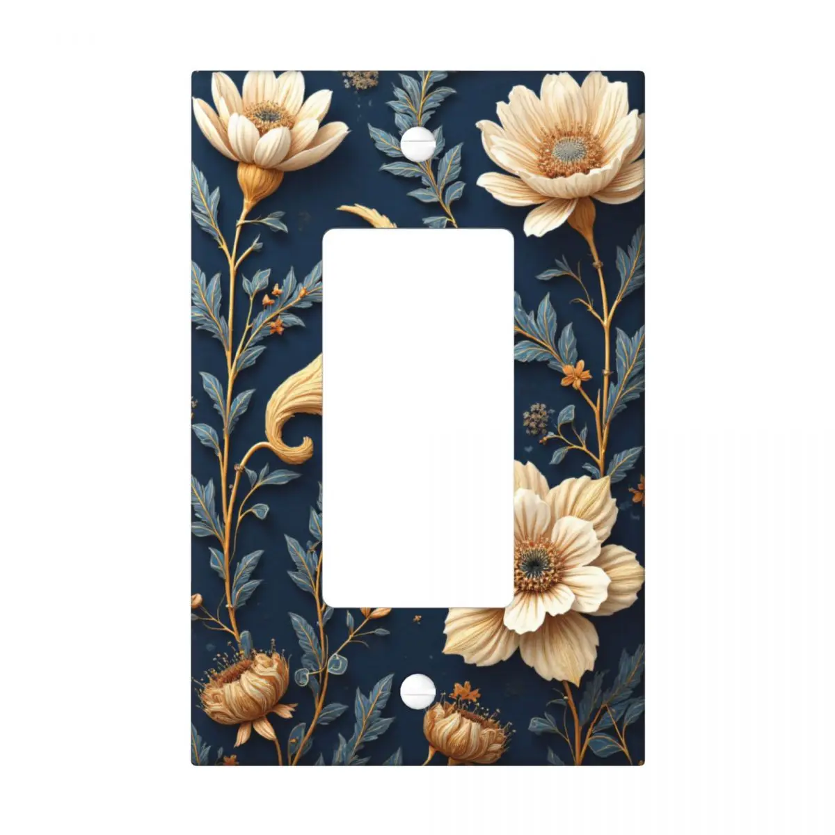 

Art Plates,wall plate cover,switch cover wall plate,outlet cover night light,1 Gang Outlet