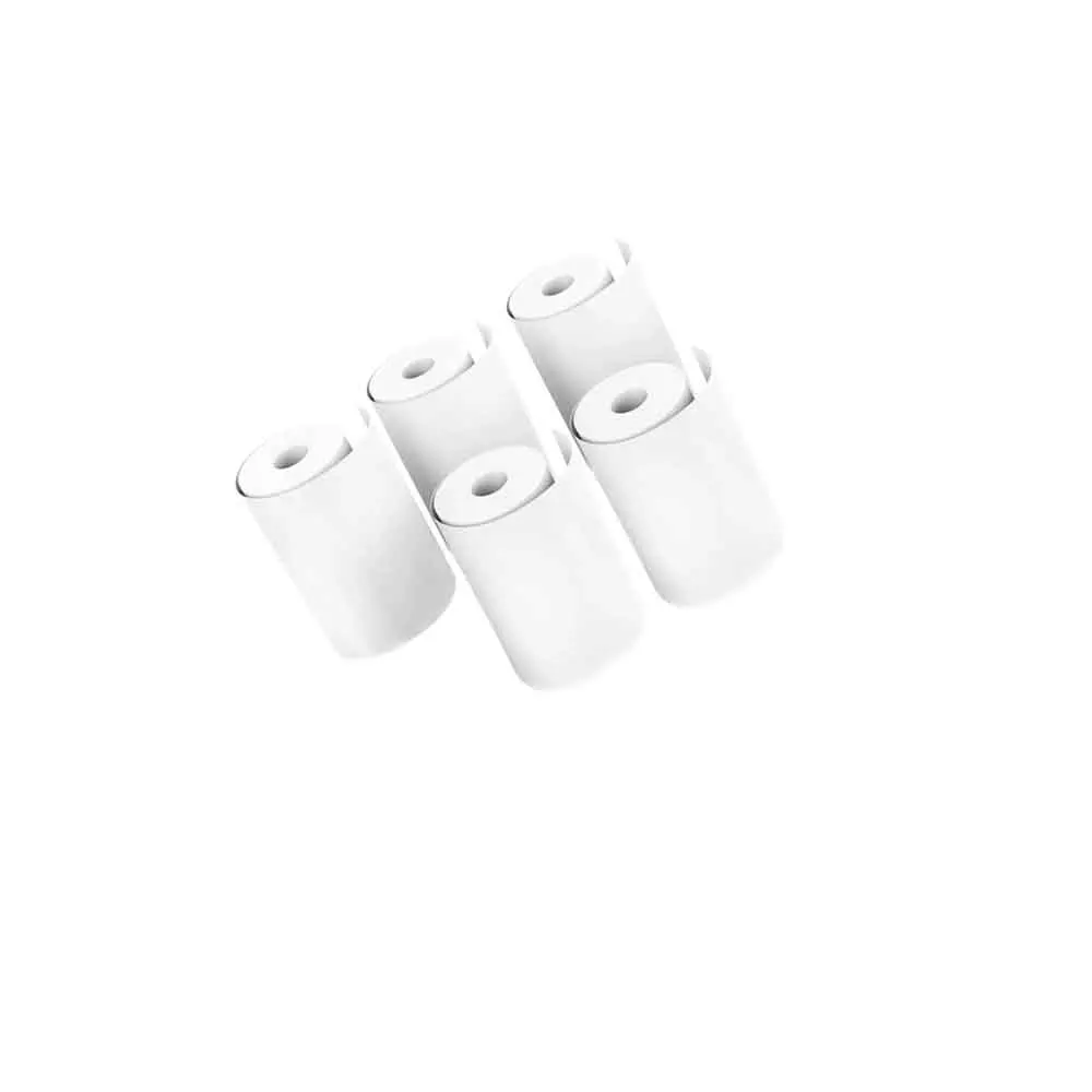 10Rolls 57x25 MM Thermal Paper White Children Camera Instant Print Kids Camera Printing Paper Replacement Accessories Parts