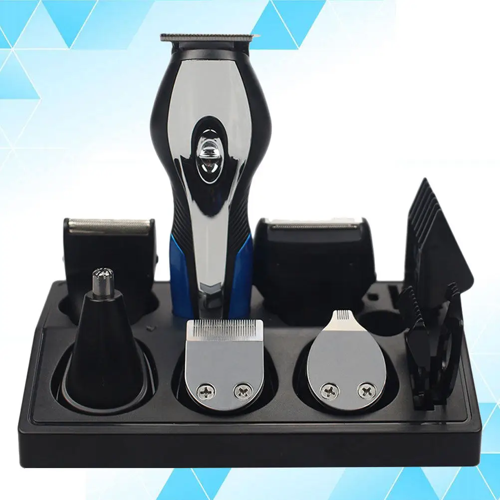 

1Pcs Multifunction Hair Cutting Set USB Rechargeable Nose Hair Shaver Beard Trimmer Stainless Steel Head Travel Lock