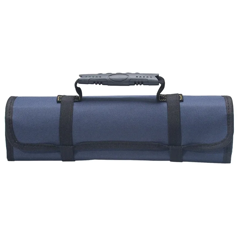 Multifunction Roller Tool Bags 600D Oxford Cloth Folding Wrench Bag Handheld Tool Roll Storage Portable Case Tools Pouch