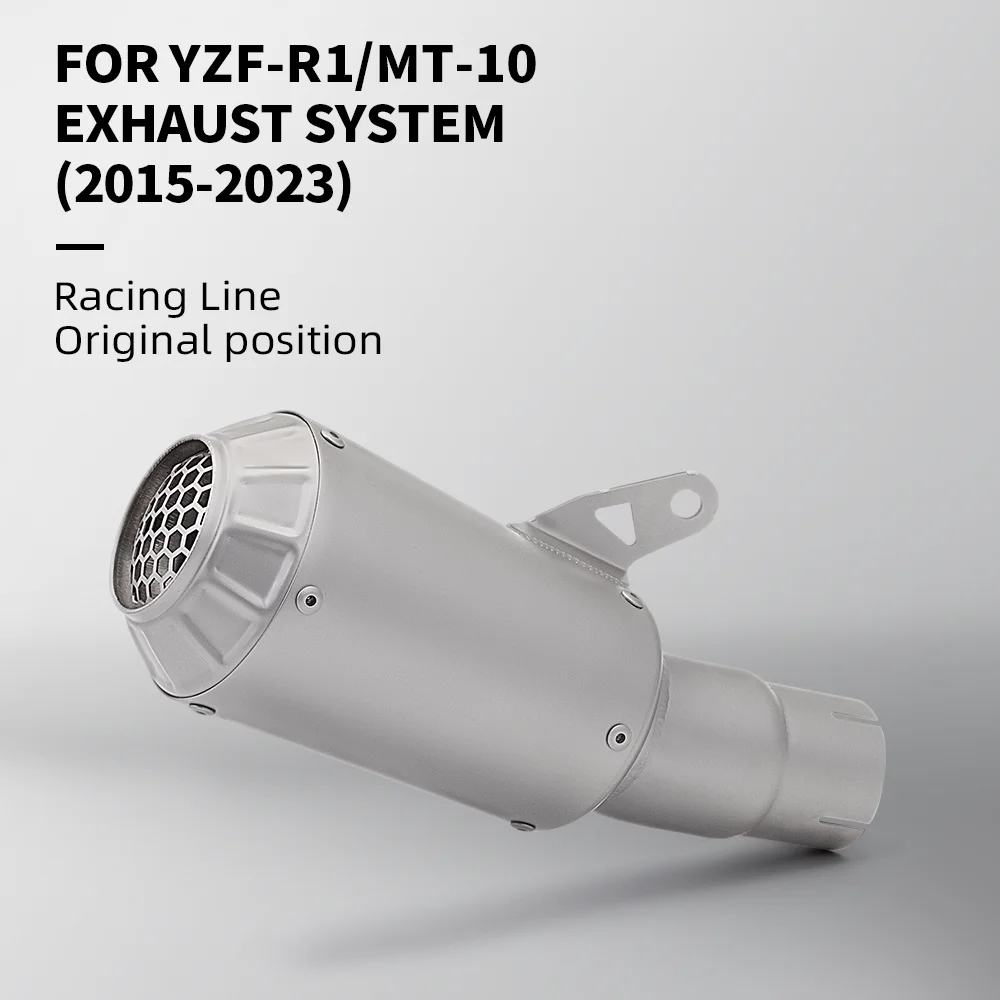 

Exhaust silencer motorcycle, exhaust pipe for YZF R1 MT-10 2015 - 2023 complete systems
