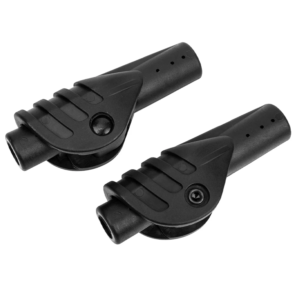 2 Pcs Camping Tent Repair Connectors Parts Folding Joint Carbon Fiber Accessory for Pole