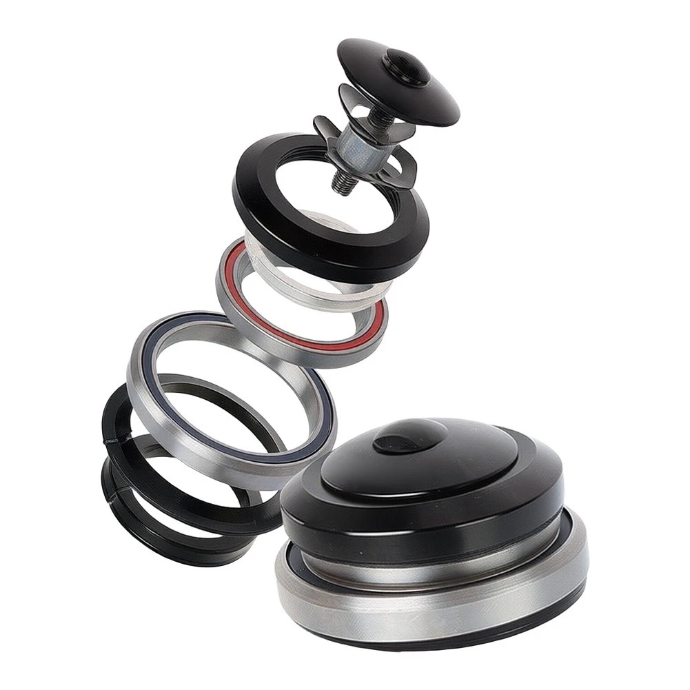 Integrated Tapered Bike Headset 42-52mm Aluminum Alloy With Dual Sealed Bearings For Road Mountain-Gravel Bicycle Frame Parts