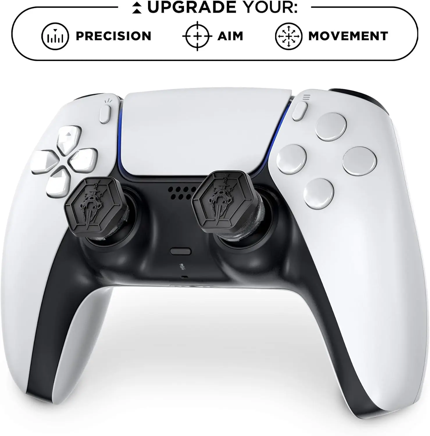 عصا تناظرية جديدة عالية الأداء لجهاز PS4 PS5 Galaxy Joystick High-Rise Performance Analog Stick Controller غطاء من السيليكون