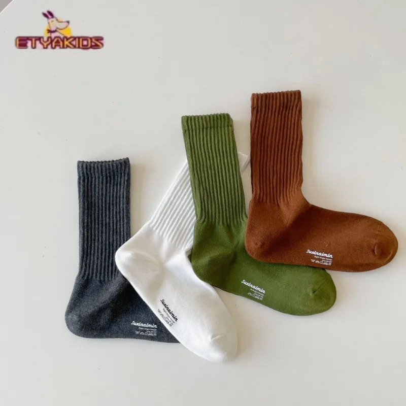 Knitting Cotton Waem Men Socks Casual Sweat Absorption Breathable Sports Socks Male Fashion Streetwear Long Socks