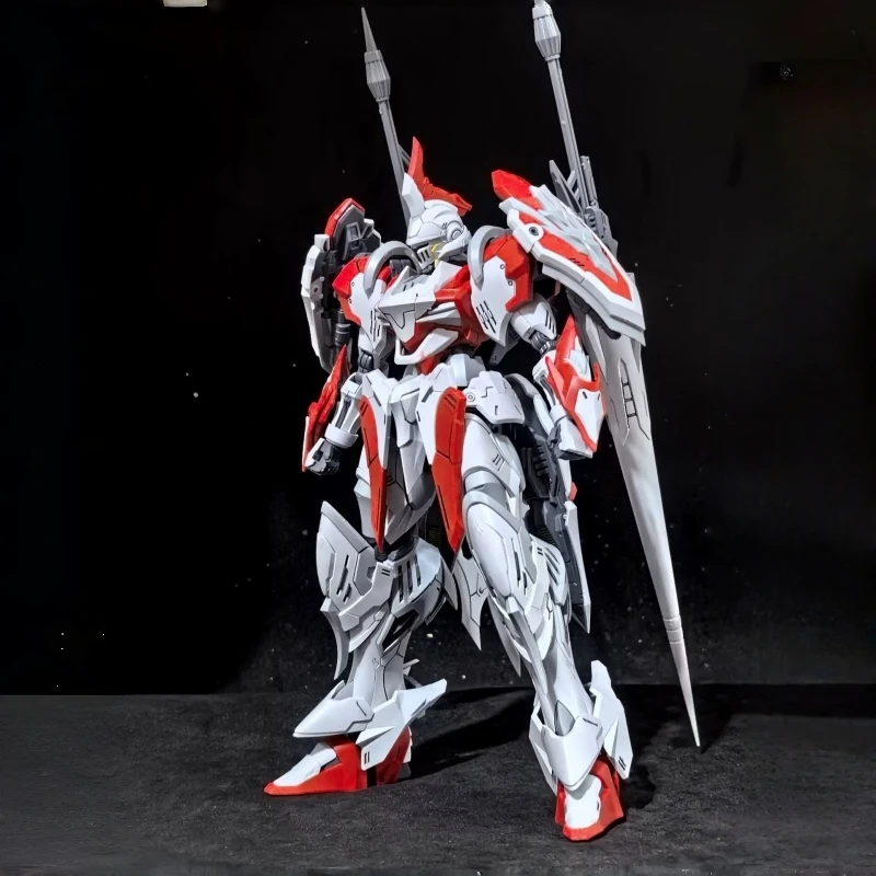 Neu auf Lager: SNAA SC-008 Soul Spear Lamorak 1/144 Modellbausatz – Original Ritter des Tafelschreckens Sammler-Actionfigur Geschenk