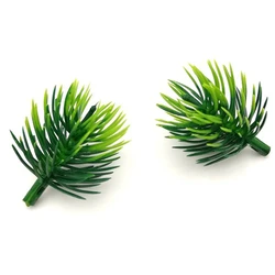 200pcs aghi di pino artificiale piante finte rami fiori per decorazioni per alberi di natale accessori fai da te