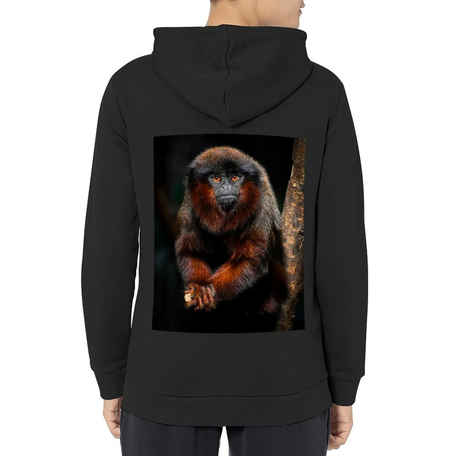 

Red titi monkey Hoodie autumn new products men's sweat-shirt autumn jacket men aesthetic clothing men's hoodies
