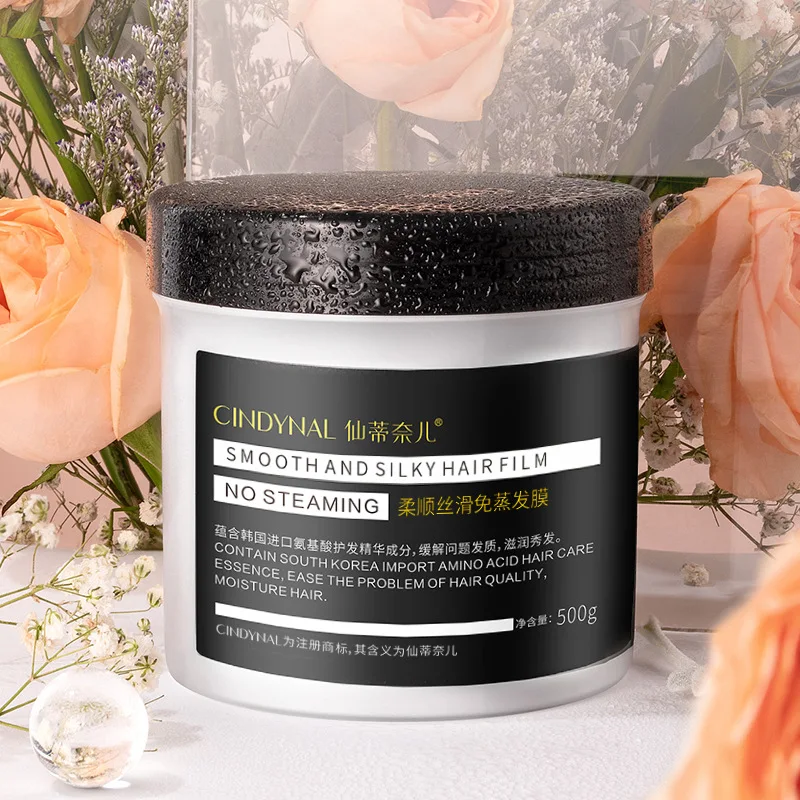 CINDY NAIER No Heat Hair Mask Deep Conditioning Treatment Smoothing Frizz Control Repair Keratin Hair Mask for Silky Soft Hair
